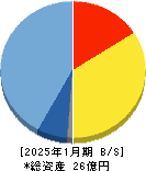 Mマート 貸借対照表 2025年1月期 Mマート 貸借対照表 2025年1月期