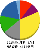 北越コーポレーション 貸借対照表 2025年6月期