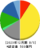 ＣＹＢＥＲＤＹＮＥ 貸借対照表 2023年12月期