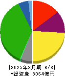 飯野海運 貸借対照表 2025年3月期