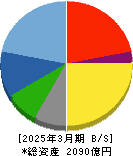 名村造船所 貸借対照表 2025年3月期 名村造船所 貸借対照表 2025年3月期