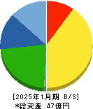 トミタ電機 貸借対照表 2025年1月期