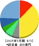 ＴＡＫＡＲＡ　＆　ＣＯＭＰＡＮＹ 貸借対照表 2025年5月期