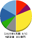 マミヤ・オーピー 貸借対照表 2025年6月期