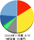 ヴィッツ 貸借対照表 2024年11月期