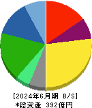 東洋テック 貸借対照表 2024年6月期