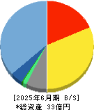 アイビーシー 貸借対照表 2025年6月期