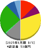 中日本興業 貸借対照表 2025年6月期