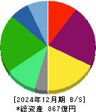 シーユーシー 貸借対照表 2024年12月期