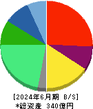 LITALICO 貸借対照表 2024年6月期 LITALICO 貸借対照表 2024年6月期