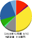 あすか製薬ホールディングス 貸借対照表 2024年12月期
