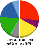 巴川コーポレーション 貸借対照表 2025年6月期