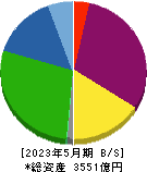 いちご 貸借対照表 2023年5月期