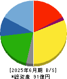 コージンバイオ 貸借対照表 2025年6月期
