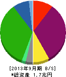 東急不動産 貸借対照表 2013年9月期