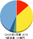 ビーブレイクシステムズ 貸借対照表 2025年3月期
