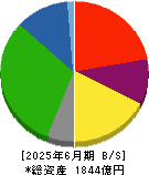三重交通グループホールディングス 貸借対照表 2025年6月期