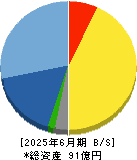 フィックスターズ 貸借対照表 2025年6月期