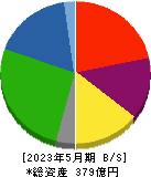 アスカ 貸借対照表 2023年5月期