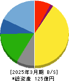 東洋ドライルーブ 貸借対照表 2025年3月期