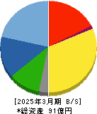 サイタホールディングス 貸借対照表 2025年3月期