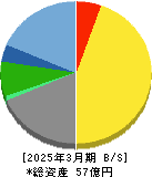 タウンニュース社 貸借対照表 2025年3月期