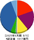 フージャースホールディングス 貸借対照表 2025年6月期