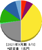 日本テレビホールディングス 貸借対照表 2021年9月期