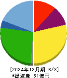 ラクサス・テクノロジーズ 貸借対照表 2024年12月期