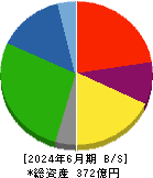トーア紡コーポレーション 貸借対照表 2024年6月期