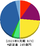 ＳＲＥホールディングス 貸借対照表 2023年6月期