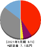 池田泉州ホールディングス 貸借対照表 2021年9月期