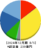 かわでん 貸借対照表 2024年12月期