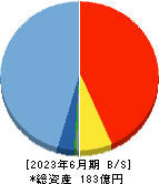 ビリングシステム 貸借対照表 2023年6月期