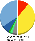 ビジュアル・プロセッシング・ジャパン 貸借対照表 2025年3月期