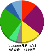 テスホールディングス 貸借対照表 2024年9月期