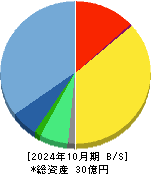 Ｒｉｄｇｅ－ｉ 貸借対照表 2024年10月期