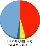ビリングシステム 貸借対照表 2025年6月期