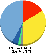 ＺｅｎｍｕＴｅｃｈ 貸借対照表 2025年6月期