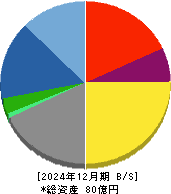 ＡＩフュージョンキャピタルグループ 貸借対照表 2024年12月期