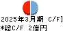 テクノマセマティカル キャッシュフロー計算書 2025年3月期