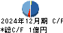 サイフューズ キャッシュフロー計算書 2024年12月期