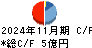 ＩＫホールディングス キャッシュフロー計算書 2024年11月期