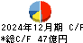 双葉電子工業 キャッシュフロー計算書 2024年12月期