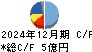 ピアラ キャッシュフロー計算書 2024年12月期 ピアラ キャッシュフロー計算書 2024年12月期
