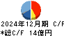 ビジョン キャッシュフロー計算書 2024年12月期
