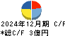 サイタホールディングス キャッシュフロー計算書 2024年12月期