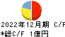 キッズスター キャッシュフロー計算書 2022年12月期 キッズスター キャッシュフロー計算書 2022年12月期
