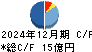 リリカラ キャッシュフロー計算書 2024年12月期