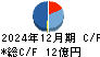 サカイホールディングス キャッシュフロー計算書 2024年12月期